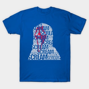 scream VI  (Scream 6)  scary horror movie graphic design by ironpalette T-Shirt